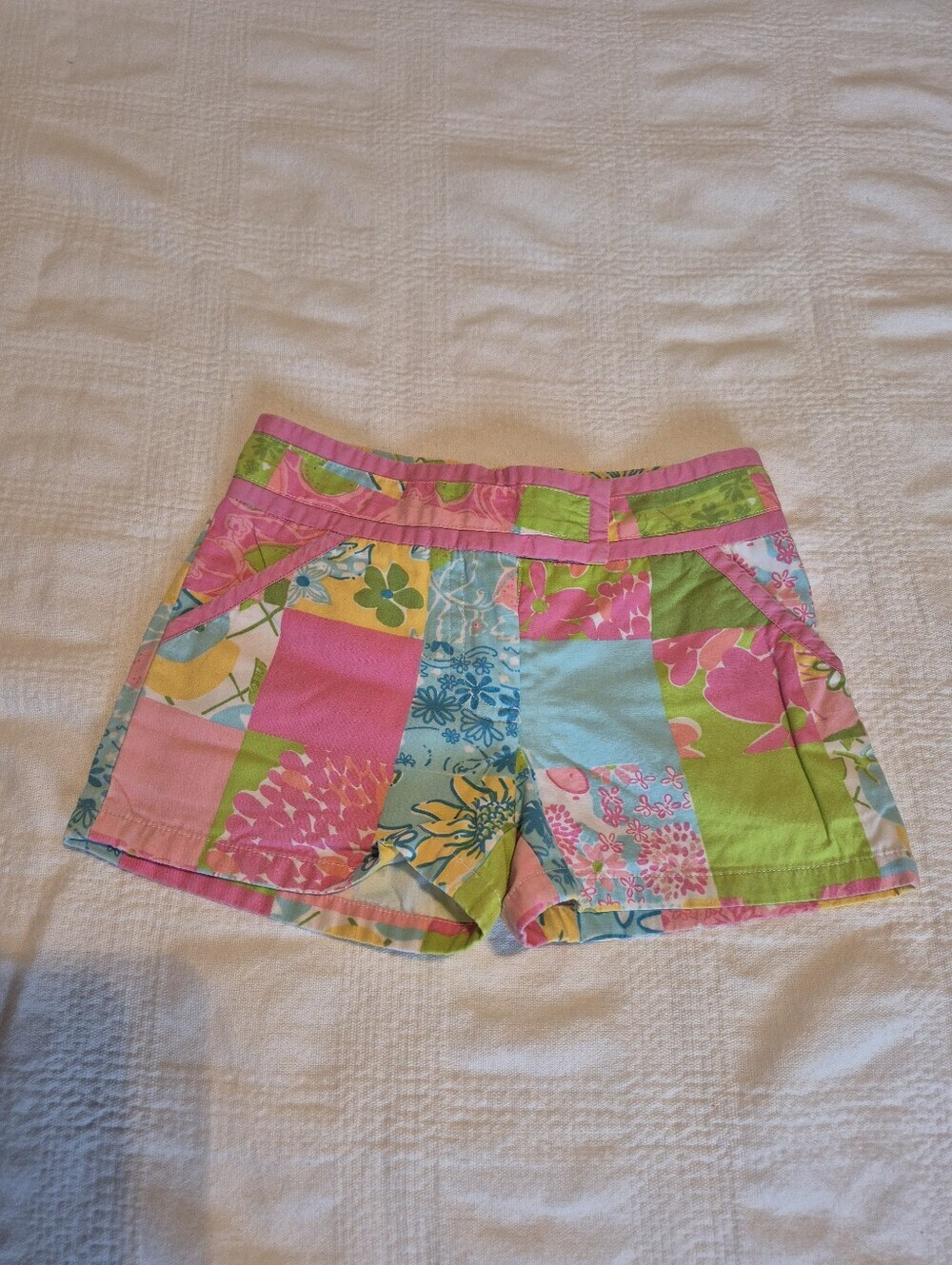 Lilly Pulitzer girls size 3T White Label shorts VGUC